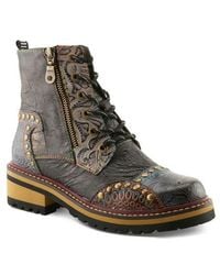 Spring Step - Roselia Lace-Up Boot - Lyst