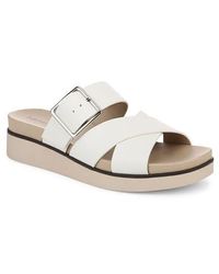 LifeStride - Getaway Platform Slide Sandal - Lyst