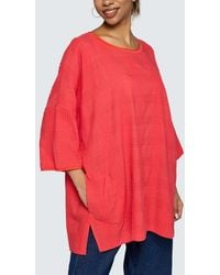 Luukaa - Aurea Mixed-Texture Tunic - Lyst
