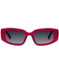 Kurt Geiger - 54Mm Rectangular Sunglasses - Lyst
