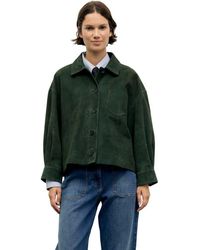 Gerard Darel - Pia Cropped Suede Jacket - Lyst