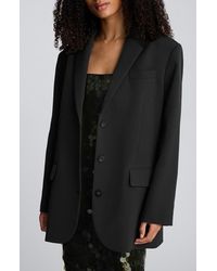Kenneth Cole - Three-Button Boyfriend Blazer - Lyst