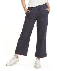 Threads For Thought - Georgie Stretch Twill Wide Leg Pants - Lyst