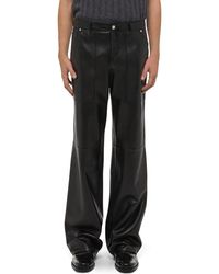 Helmut Lang - Bonde Leather Utility Pants - Lyst
