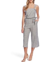 vince camuto linen jumpsuit