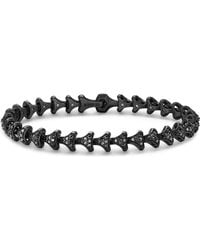 David Yurman - Armory Link Bracelet, With Diamonds, 7.5Mm - Lyst