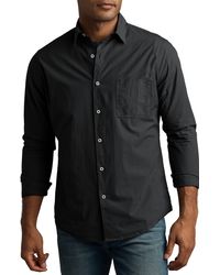 Rowan - Everett Cotton Poplin Button-up Shirt - Lyst