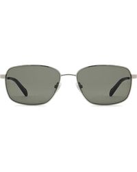 Fossil - 58Mm Rectangular Sunglasses - Lyst