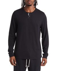 Threads For Thought - Long Sleeve Henley - Lyst