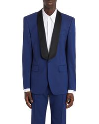 Dolce & Gabbana - Sicilia Fit Stretch Wool Blend Tuxedo Jacket - Lyst