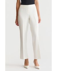 Kasper - Flat Front Slim Pants - Lyst