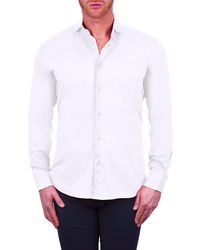 Maceoo - Einstein Stretch Cotton-blend Button-up Shirt - Lyst