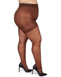 Memoi - 2-Pack Curvy Silky Sheer Tights - Lyst