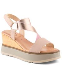 Spring Step - Nataly Wedge Platform Sandal - Lyst