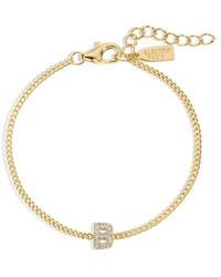 Electric Picks - Initial Bracelet - Lyst