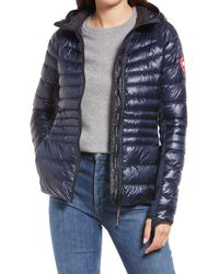 Canada Goose - Hybridge Lite Water Repellent 800 Fill Power Hooded Down Jacket - Lyst