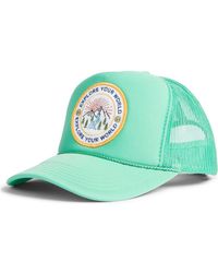 Friday Feelin - Explore Your World Trucker Hat - Lyst