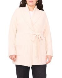 Vince Camuto - Shawl Collar Belted Cardigan - Lyst