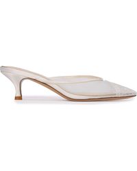 Black Suede Studio - Cara 50 Mesh Mule - Lyst