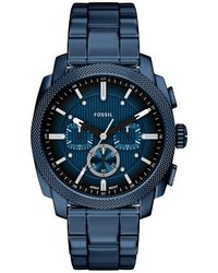 Fossil - Machine Chronograph Bracelet Watch, 44Mm - Lyst