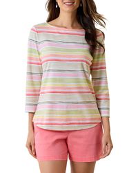 Tommy Bahama - Ashby Isles Seabreeze Stripe Cotton Top - Lyst