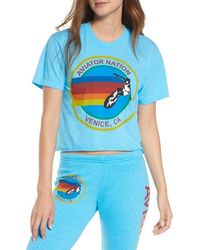 Aviator Nation - Graphic Tee - Lyst
