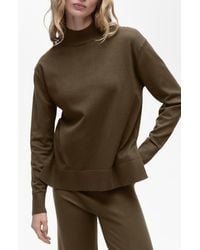 Mango - Perkins Mock Neck Sweater - Lyst