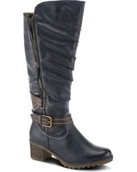 Spring Step - Spring Street Gemisola Water Resistant Faux Fur Lined Knee High Boot - Lyst