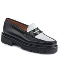 G.H. Bass & Co. - Whitney Super Lug Sole Penny Loafer - Lyst