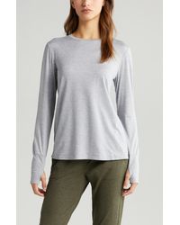 Zella - Liana Restore Soft Lite Long Sleeve T-shirt - Lyst