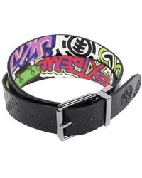 Element - Pu Reversible Belt With Debossed Logo & Graphic Print - Lyst