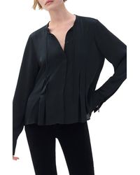 Rag & Bone - Adren Pleated Button-Up Shirt - Lyst