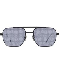 Givenchy - Gv Speed 51mm Mirrored Geometric Sunglasses - Lyst