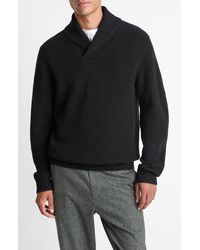 Vince - Shaker Stitch Wool & Cashmere Sweater - Lyst