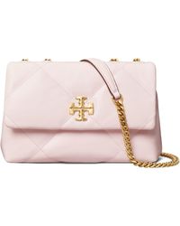 Tory Burch - Small Kira Diamond Quilted Convertible Leather Shoulder Bag - Lyst
