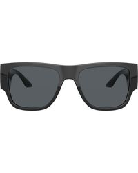 Versace - 57Mm Rectangular Sunglasses - Lyst