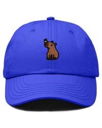 Alix - Capybara Embroidered Everyday Hat - Lyst
