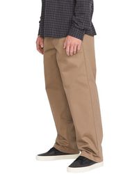 Volcom - Frickin Skate Cotton Blend Chinos - Lyst