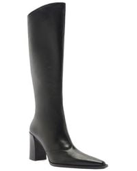 SCHUTZ SHOES - Raffaela Up Block Pointed Toe Knee High Boot - Lyst