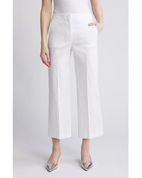 Theory - Clean Terena Linen Blend Pants - Lyst