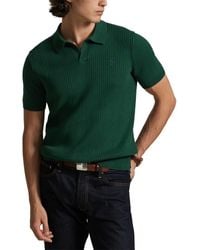 Polo Ralph Lauren - Johnny Collar Rib Cotton Polo Sweater - Lyst