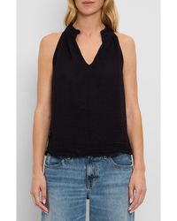 Michael Stars - Viola Split Neck Tank - Lyst