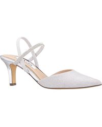 Nina - Billie Slingback Pointed Toe Pump - Lyst