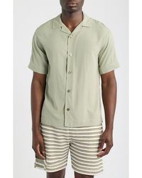 CHE - Valbonne Solid Camp Shirt - Lyst