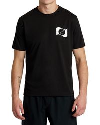 RVCA - Balance Banner Graphic Performance T-shirt - Lyst