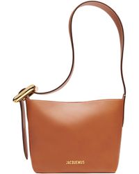 Jacquemus - Le Petit Regalo Leather Shoulder Bag - Lyst