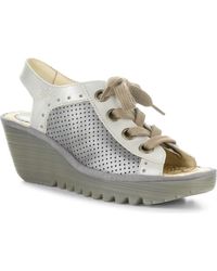 Fly London - 'Yuta' Platform Wedge Sandal - Lyst
