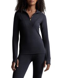 Varley - Always Warm Base Layer Half Zip Top - Lyst