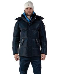 Woodpecker - Bumnester 3/4 Length Quilted Coat - Lyst