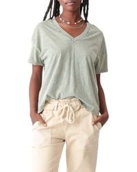 Electric and Rose - Chase V-Neck T-Shirt - Lyst